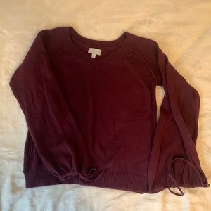 Lucky Brand Open Sleeved Sweater